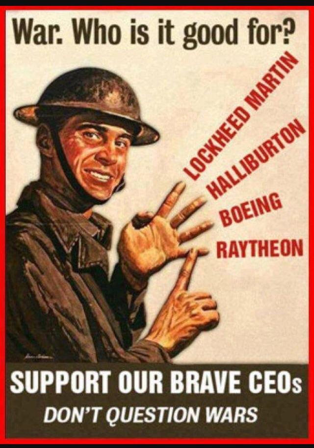 Who are Wars Good For?